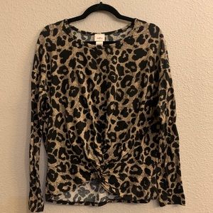 Daytrip leopard top